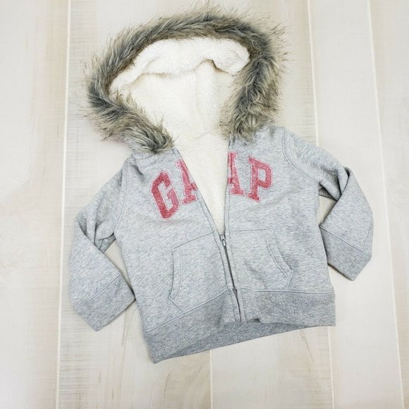 girls sherpa sweater
